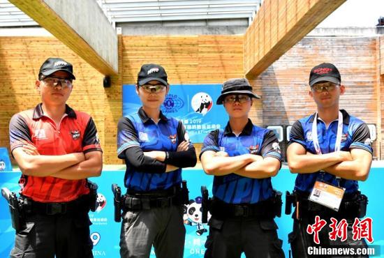 成都特警黑豹突击队亮相世界警察和消防员运动会
