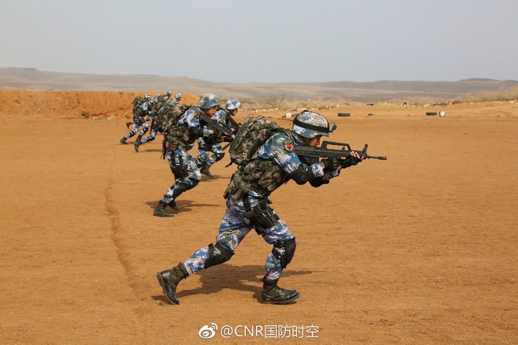 中国驻吉布提保障基地分队参加马达加斯加独立和建军65周年阅兵
